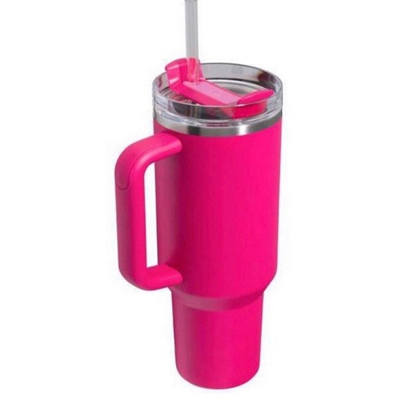 Stanley 40oz Quencher H2.0 FlowState Tumbler Hot or Cold - Cosmic Pink - Picture 4 of 4